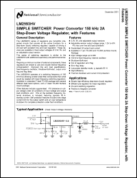 Click here to download LM2593HVADJMDC Datasheet