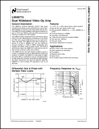 Click here to download LMH6715MAX Datasheet