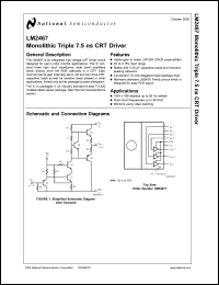 Click here to download LM2467 Datasheet