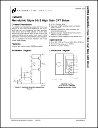 Click here to download LM2468TA Datasheet