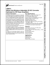 Click here to download LM2614BTLX Datasheet