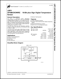 Click here to download LM70CIMM-3 Datasheet