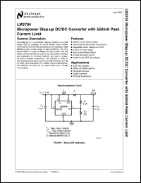 Click here to download LM2704-ADJMDC Datasheet