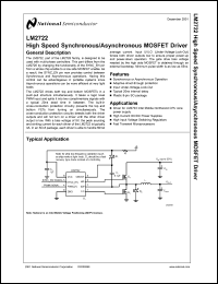 Click here to download LM2722MX Datasheet