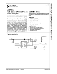 Click here to download LM2724ALDX Datasheet