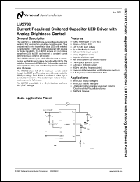Click here to download LM2792LD-L Datasheet