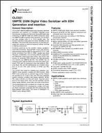 Click here to download CLC021VGZ-5.0 Datasheet