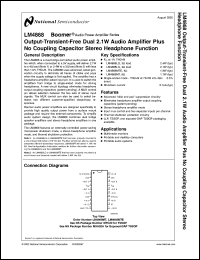 Click here to download LM4868LQX Datasheet