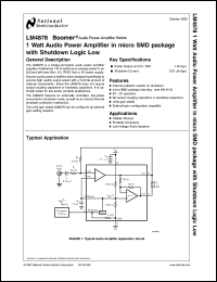 Click here to download LM4878IBP Datasheet