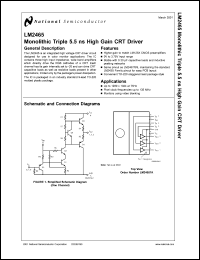 Click here to download LM2465TA Datasheet