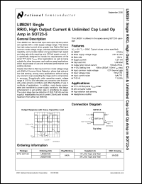 Click here to download LM8261MDC Datasheet