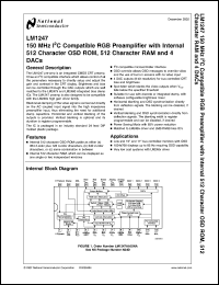 Click here to download LM1247 Datasheet
