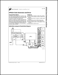 Click here to download DP8224N Datasheet
