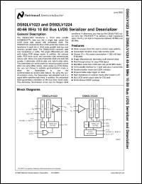 Click here to download DS92LV1023MWC Datasheet