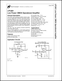 Click here to download LPC661IN Datasheet