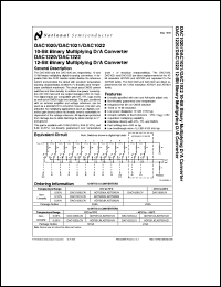 Click here to download DAC1020LCVX Datasheet