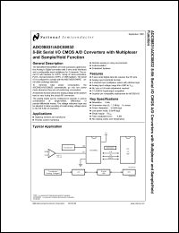 Click here to download ADC08831MWC Datasheet