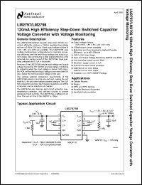Click here to download LM2798MM-1.8 Datasheet