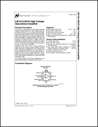 Click here to download LM343H Datasheet