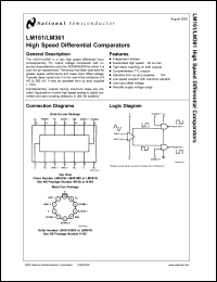 Click here to download LM361J Datasheet