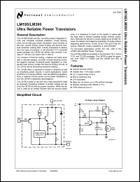 Click here to download LM395P Datasheet