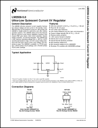 Click here to download LM2936HVBMAX5.0 Datasheet