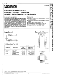 Click here to download 54F2623SMX Datasheet