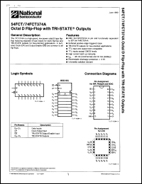 Click here to download 54FCT374APMQB Datasheet