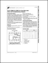 Click here to download DM54121W Datasheet