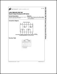 Click here to download DM7486N Datasheet