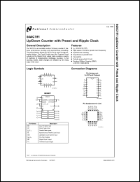 Click here to download 54AC191F Datasheet