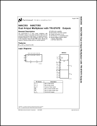Click here to download 54AC253F Datasheet