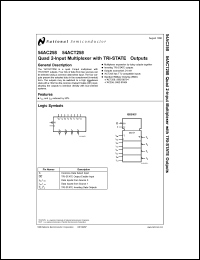 Click here to download 54AC258F Datasheet
