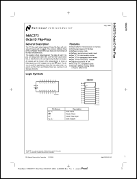 Click here to download 54AC273L Datasheet