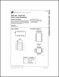 Click here to download 54ACT158D Datasheet