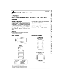 Click here to download 54ACTQ827L Datasheet