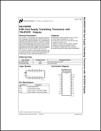 Click here to download 54LVX4245W-QML Datasheet