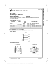 Click here to download 74F08 Datasheet