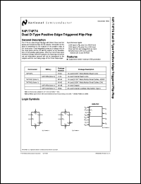 Click here to download 74F74 Datasheet