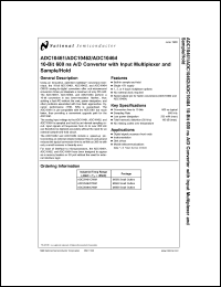 Click here to download ADC20464CIWM Datasheet