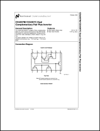 Click here to download CD4007M Datasheet