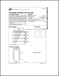 Click here to download CD4008BC Datasheet