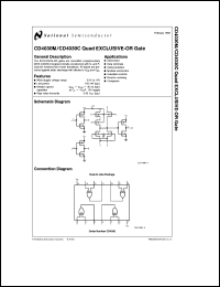 Click here to download CD4030C Datasheet