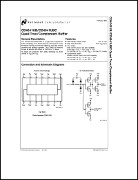 Click here to download CD4041UB Datasheet