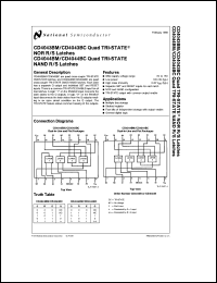 Click here to download CD4043BC Datasheet