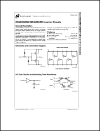 Click here to download CD4069UBC Datasheet