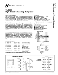 Click here to download CLC533A8B Datasheet