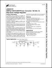 Click here to download LM2591HVS-3.3 Datasheet