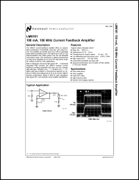 Click here to download LM6181AIM-8 Datasheet