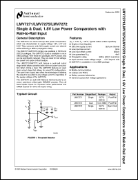 Click here to download LMV7275MG Datasheet
